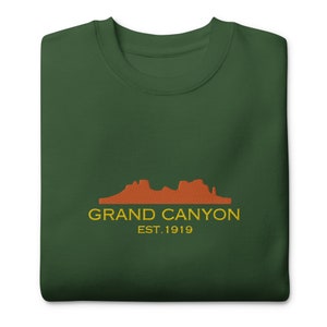 Grand Canyon Arizona Embroidered Crewneck, National Park Hoodie, Oversized Sweatshirt, Horse Shoe Bend Shirt