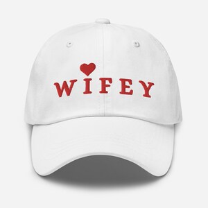 Wifey embroidered Dad hat, Wife embroidered Vintage corduroy cap, gift for wife, wife gift, wifey, bride gift, bride hat, cute wedding