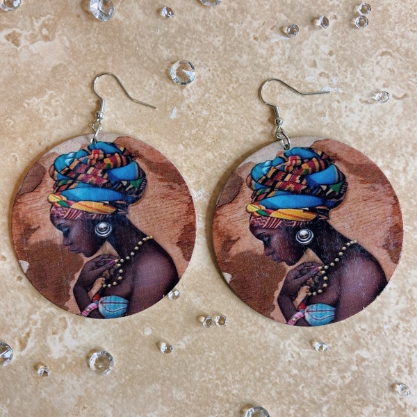 Afro Earrings - Etsy