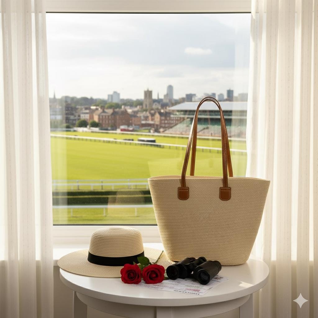 Striped Beach Hat and Tote Bag Set: Black & White Woven Sun  display picture 1