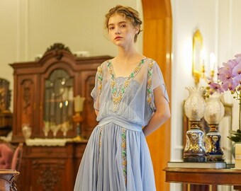 1920s style maxi dress