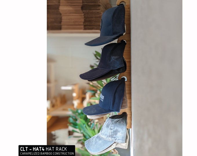 Baseball Hat Rack / Baseball Cap Rack / Hat Rack / Cap Rack Etsy