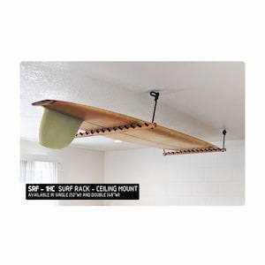 Ceiling Mount Surfboard Rack / Hostel Surfboard Rack / Hotel Surfboard Rack