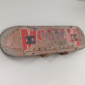 Wall Mount Skateboard Deck Display / Skate Deck / Skateboard Deck Stand / Wall Mount Rack / Skate Display