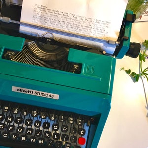 Typ geschriebener Brief, Liebesbrief, Gedicht, Geburtstag, Jahrestagsgeschenk, perfekte Geschenk, gemacht für Framing