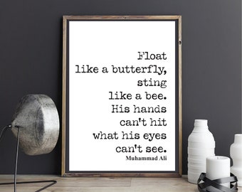 Float Like Butterfly Etsy