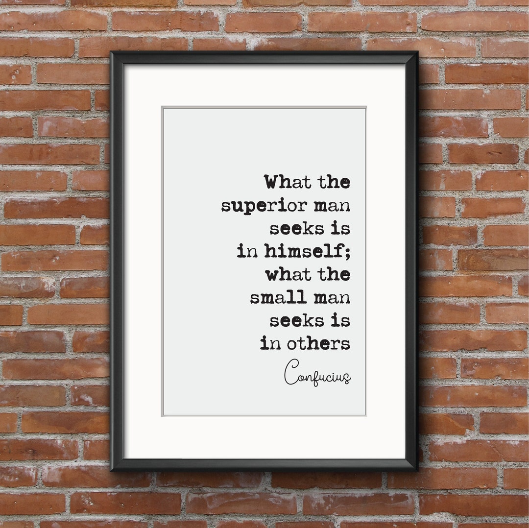 List 30+ Images what the superior man seeks is in himself Superb List 30+ Images what the superior man seeks is in himself Superb