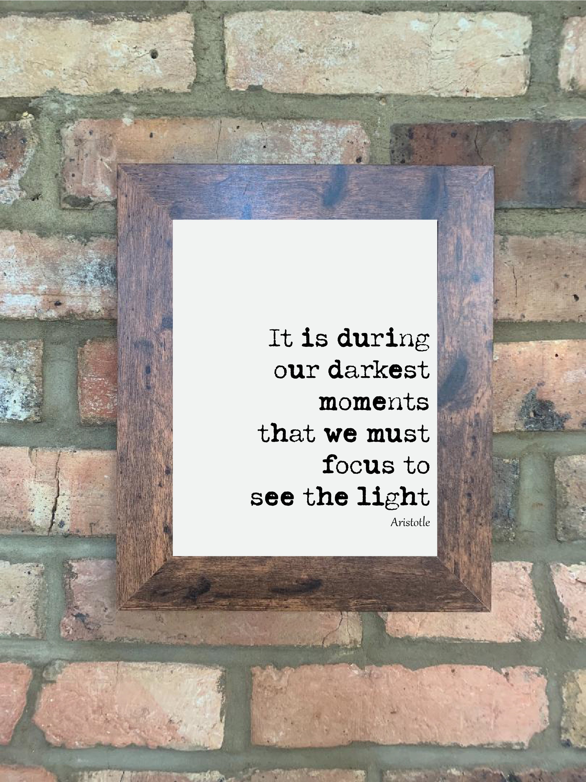 Aristoteles Quote Print Filosofie Citaten Home Decor Muur