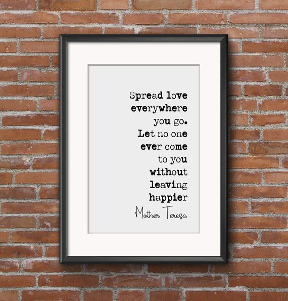 Image] Spread Love Everywhere You Go…