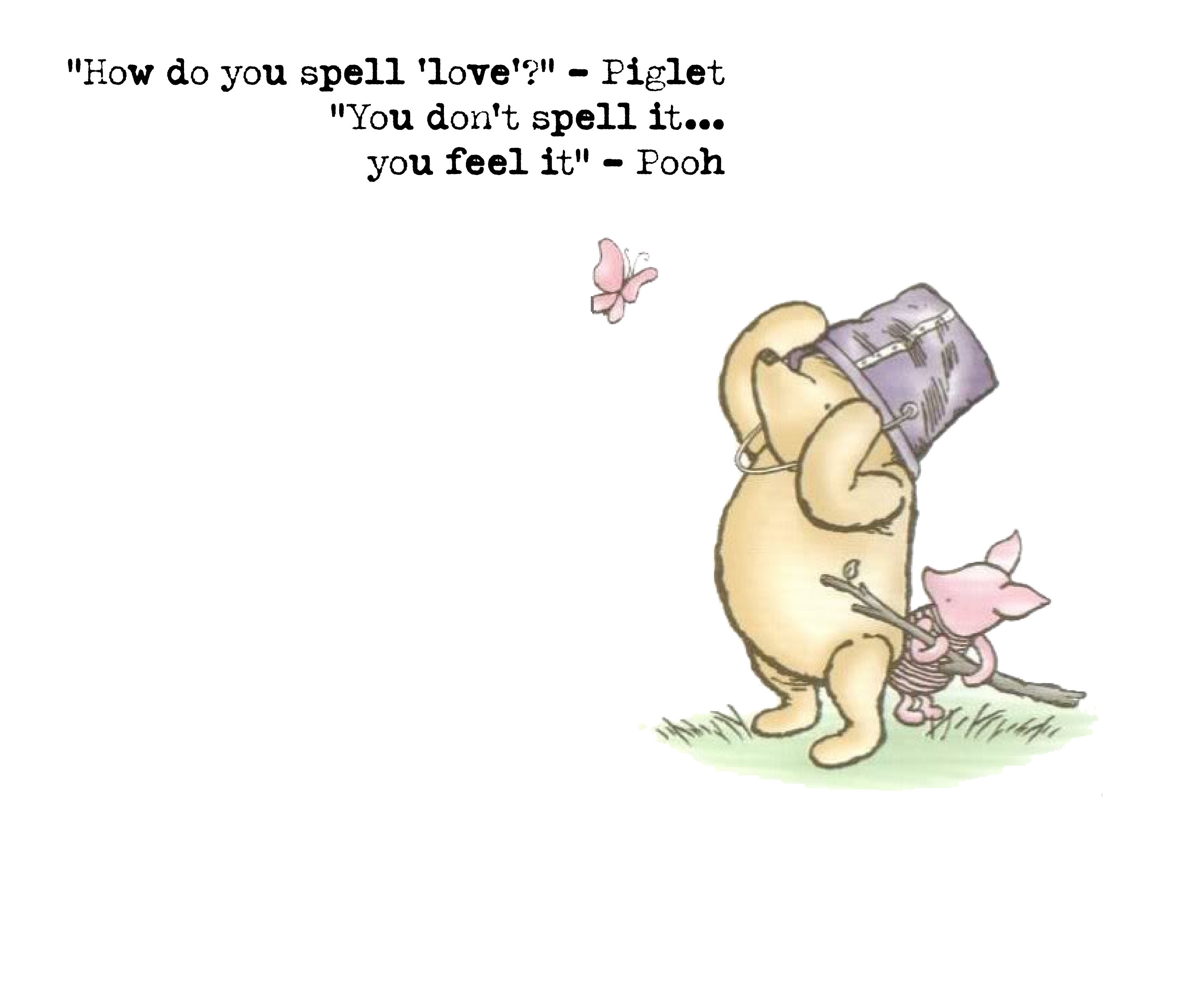 Winnie the Pooh Quote Print Classic Style Nursery Gift Home - Etsy Canada