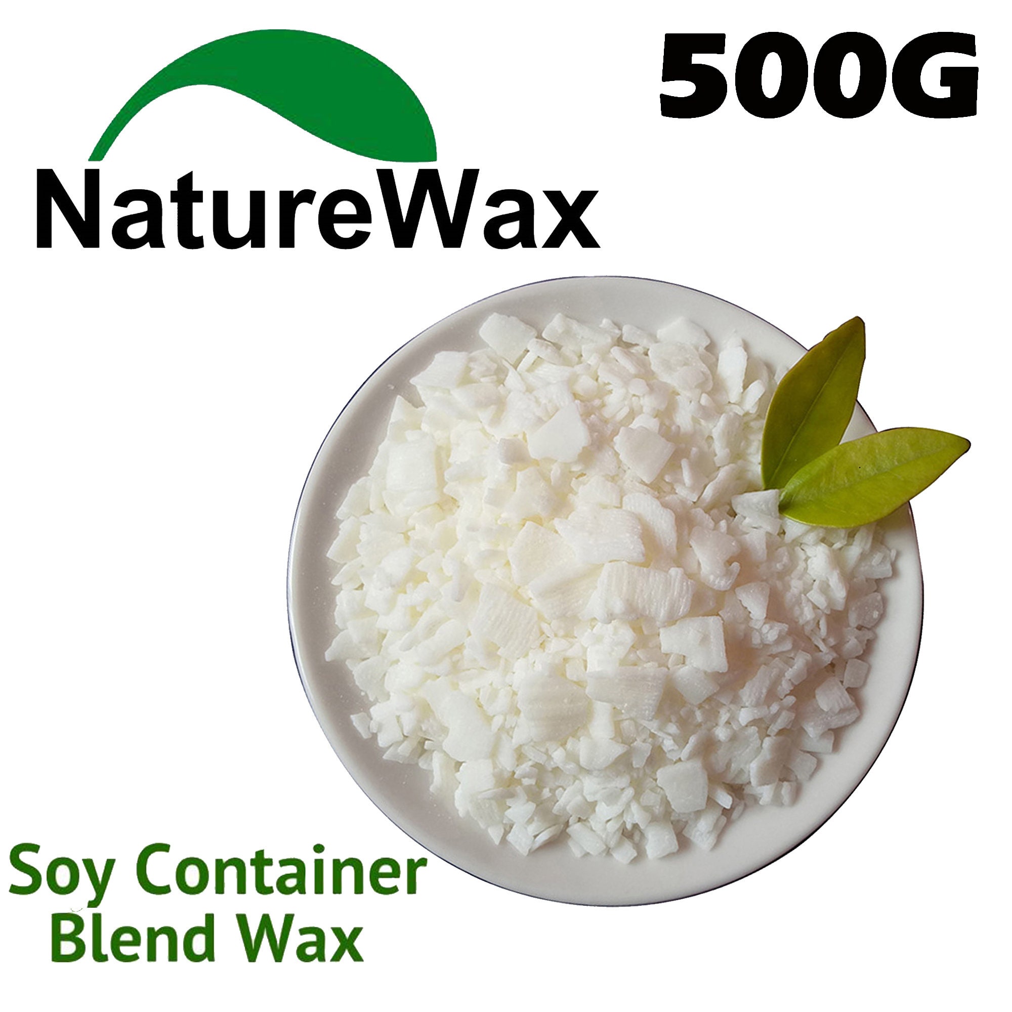 Natural Soy Wax for Candle Making Wax Flakes 500g, 1kg Melting