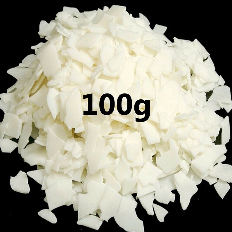 100gm Soy Wax 100 Pure Smokeless Natural Soy Wax Flakes Clean Etsy