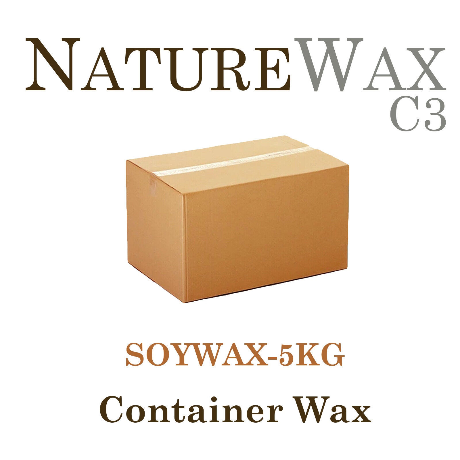 Cire de soja - Naturewax C3 - 0,5 kg/ 500g - cire de soja pour fabriquer  soi-même ses