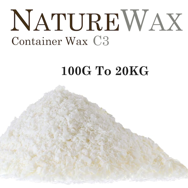 100G - 20KG Nature Wax C3 Soy Wax - Various Sizes