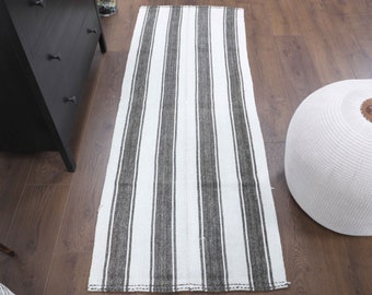 2x6 ヴィンテージ トルコ製 キリム ランナーラグ、ウシャック