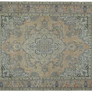 10x12 Vintage Large Area Rug, Turkish Oushak Rug, Oversized Oriental Carpet, Handmade Unique Rug, Farmhouse Decor, One-of-a-kind Wool Rug