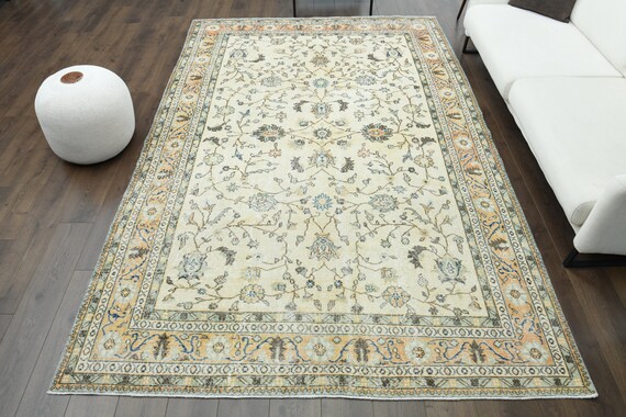 トルコ ウール ヴィンテージラグ