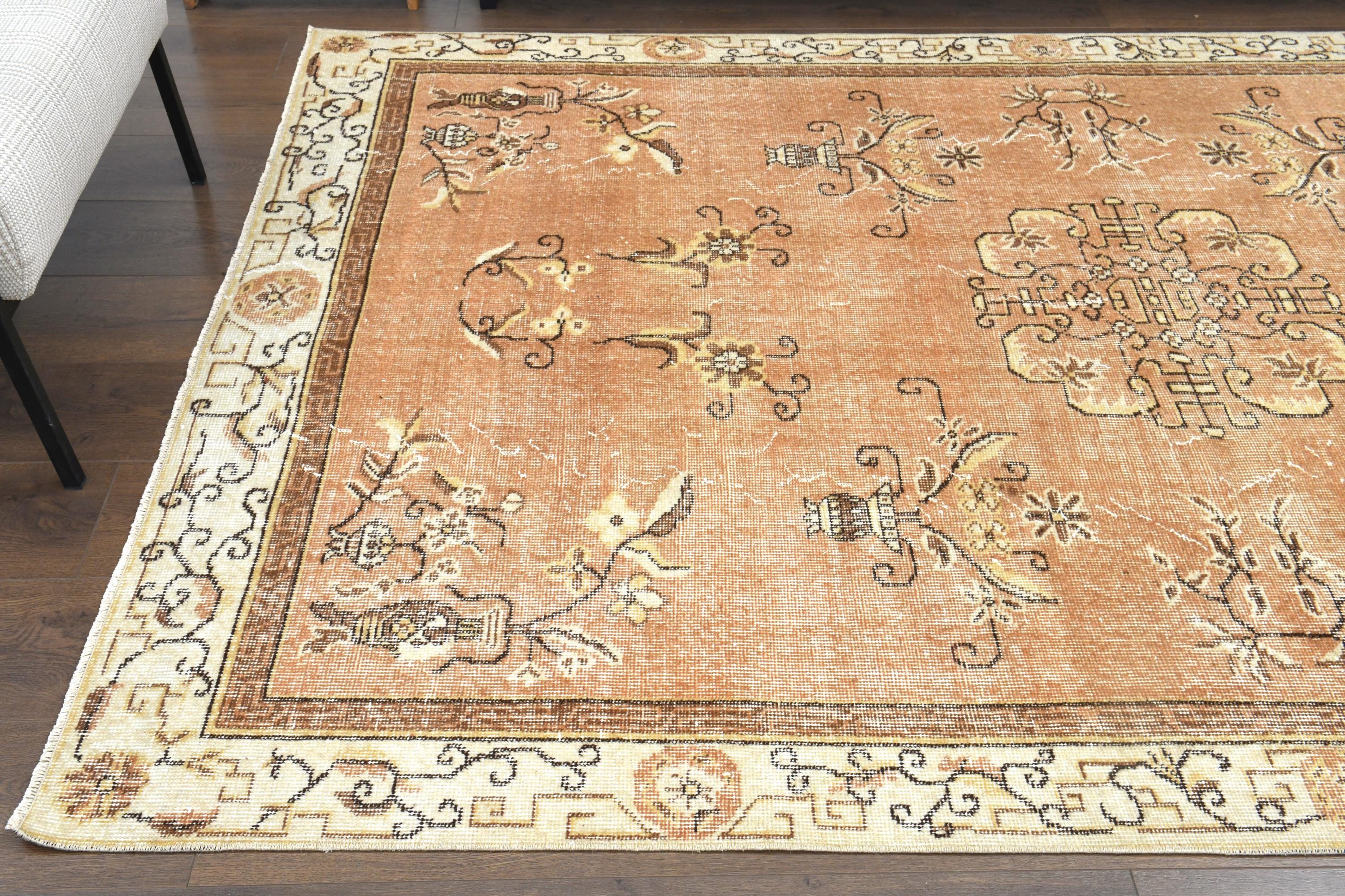85×198 ViNTAGE TURKiSH RUG 4x8 Wool Vintage Turkish Rug | Rugser ® Vintage Turkish Rugs