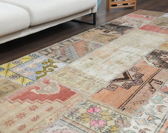 52.5×185.5 Patchwork ViNTAGE TURKiSH RUG 52.5×185.5