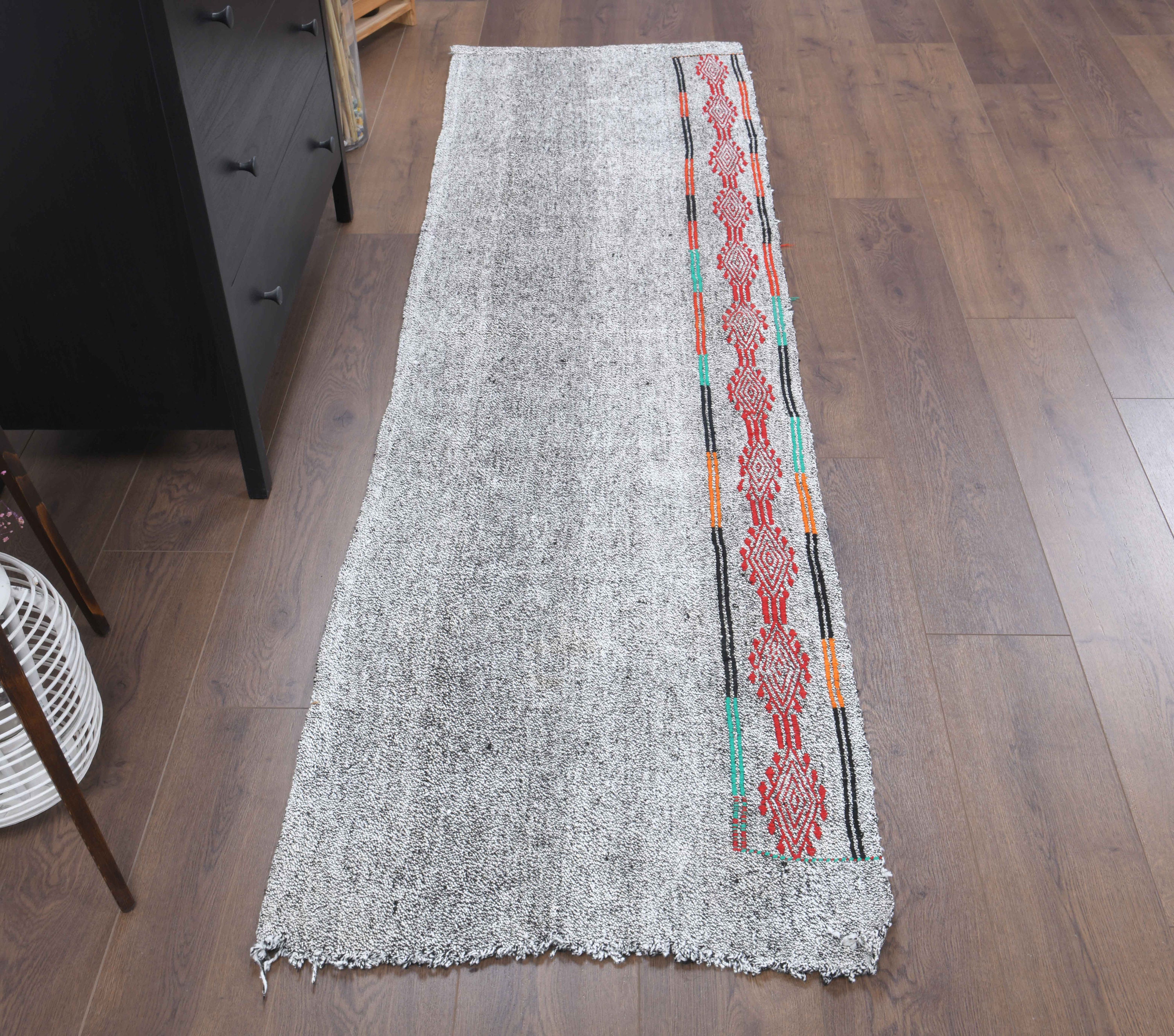 Floor & Rugs Home & Living Vintage Turkish Runner 2x9 Ethnic Kilim Boho ...