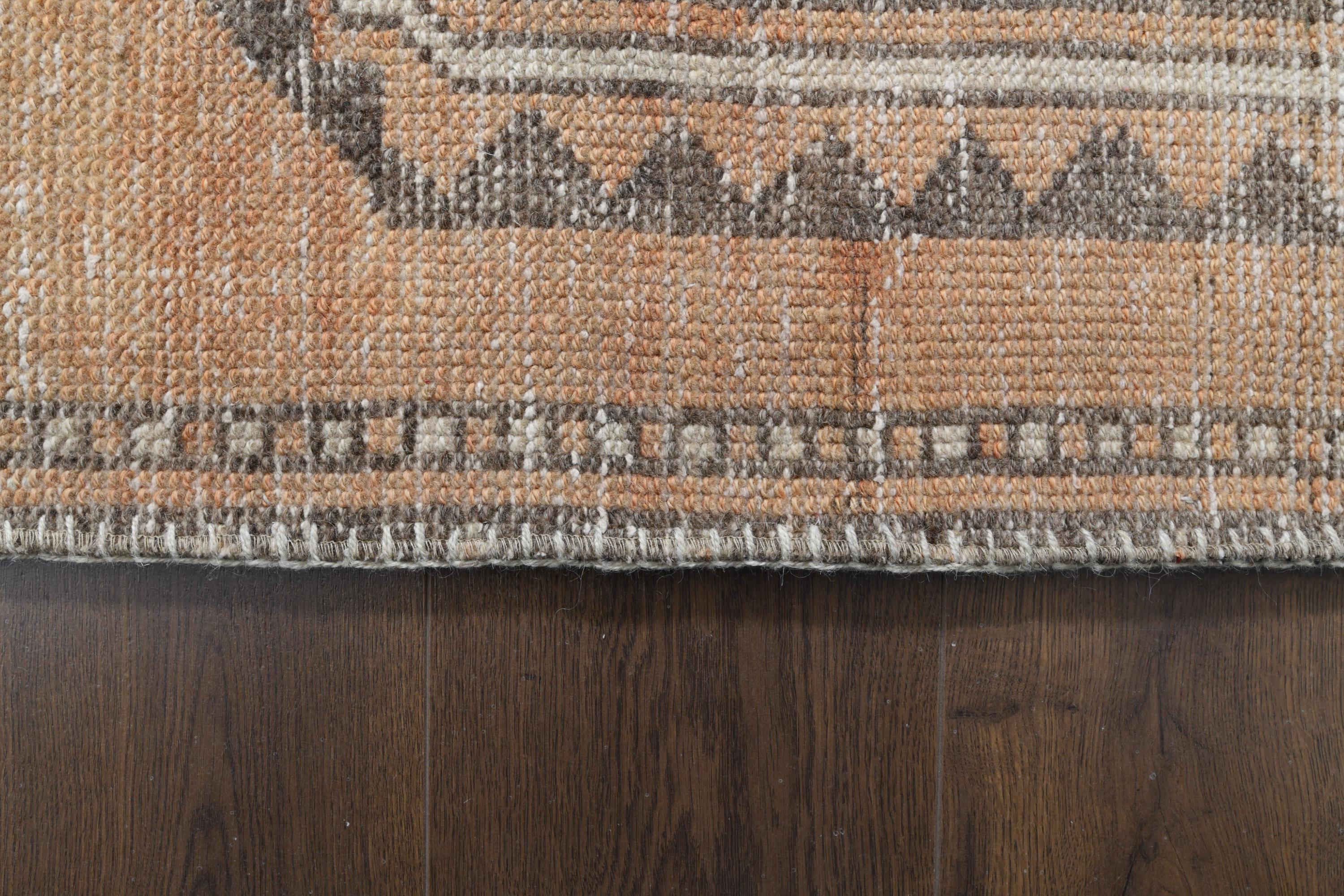 9x13 PATCHWORK Turkish Vintage Rug, Oushak Rug, Handmade Wool Rug