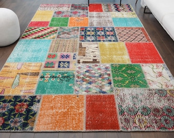 52.5×185.5 Patchwork ViNTAGE TURKiSH RUG il_340x270.3594041505_novi.jpg