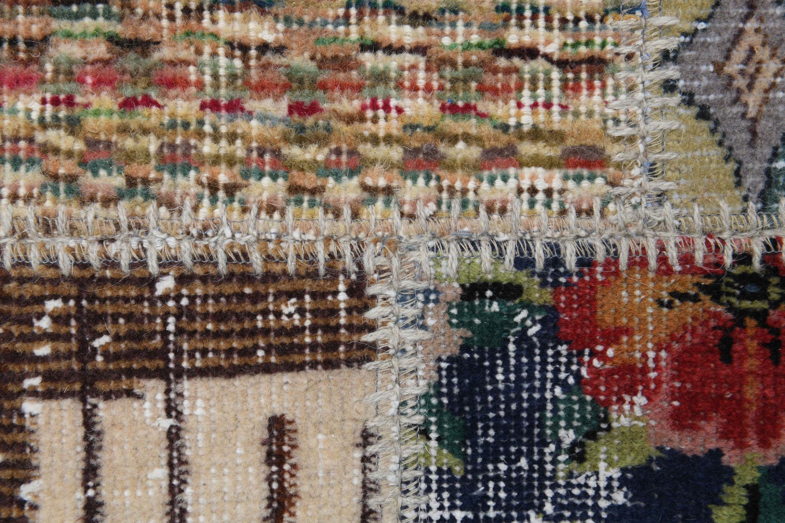 63×102 \"Patchwork” ViNTAGE TURKiSH RUG 63×102 Patchwork” ViNTAGE TURKiSH RUG