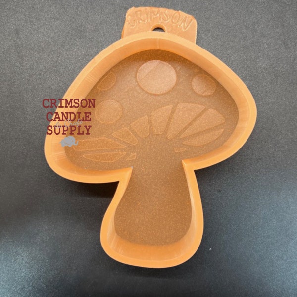 Mushroom Silicone Mold  4” W x 4” T x 1" deep