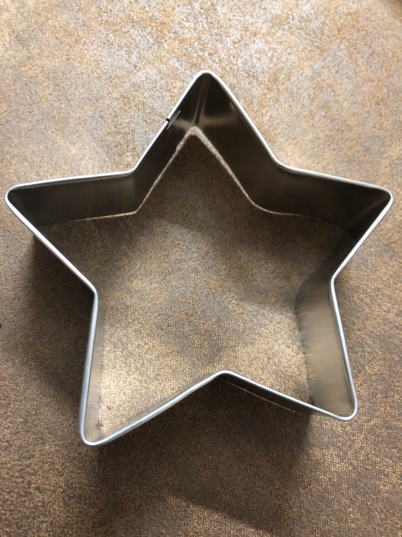 3.5 inch Metal Cookie Cutter Star Tree Heart Texas Police | Etsy Metal Cookie Cutters For Car Freshies