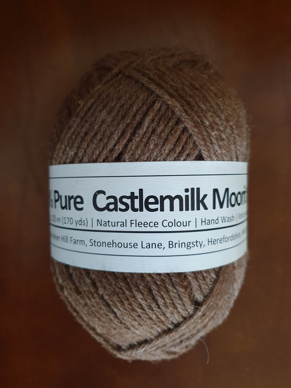 Castlemilk Moorit double knitting wool 100g ball Etsy