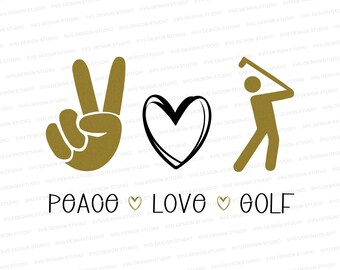 Download Love Golf Svg Etsy