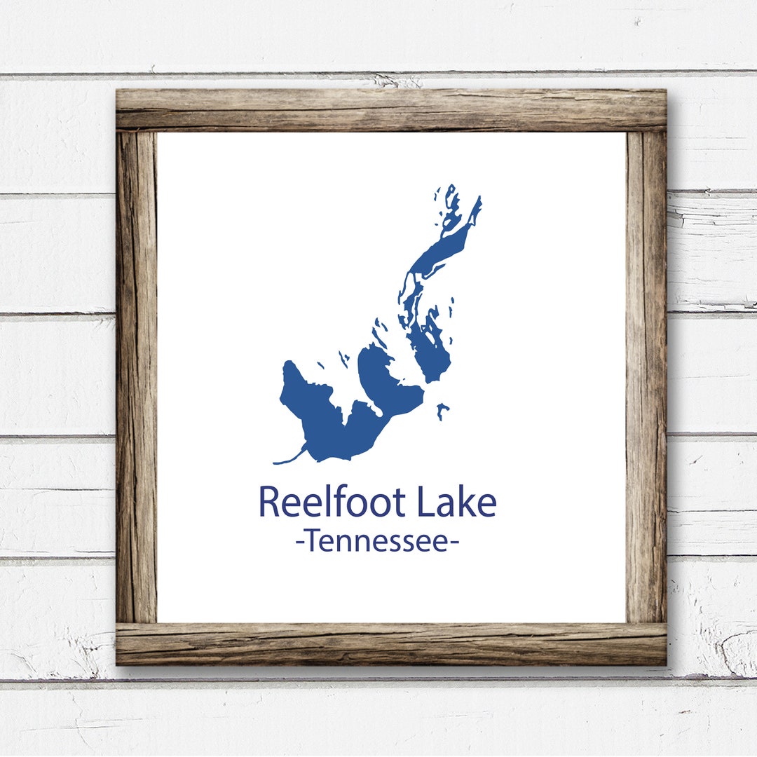 Reelfoot Lake Silhouette SVG | Lake Reelfoot Design Cutter File | Svg ...