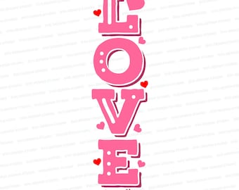 Love Grows Here SVG | Valentine's Day Shirt Graphic (Digital Download)