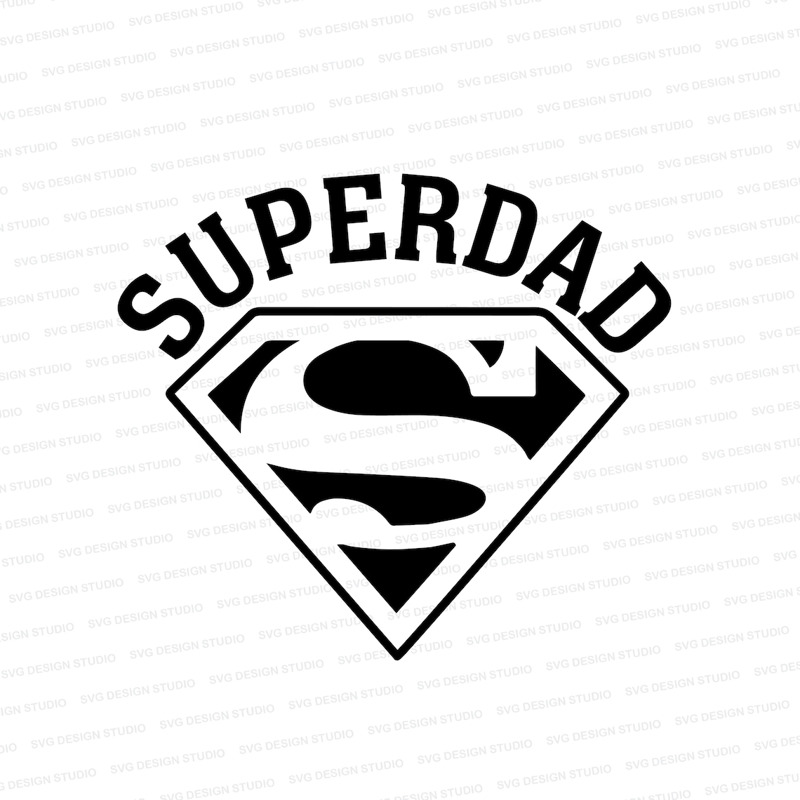 Download Super Papá SVG Día del Padre Super Papá Diseño SVG Día del ...