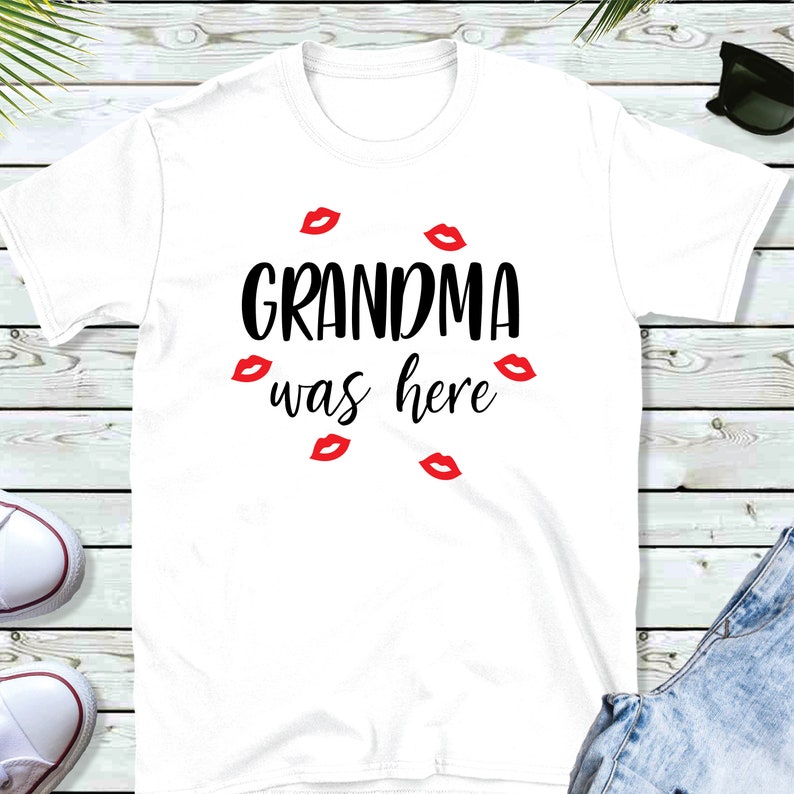 Download Grandma Was Here Grandma Kisses Svg Love Grandma Svg Dxf ...