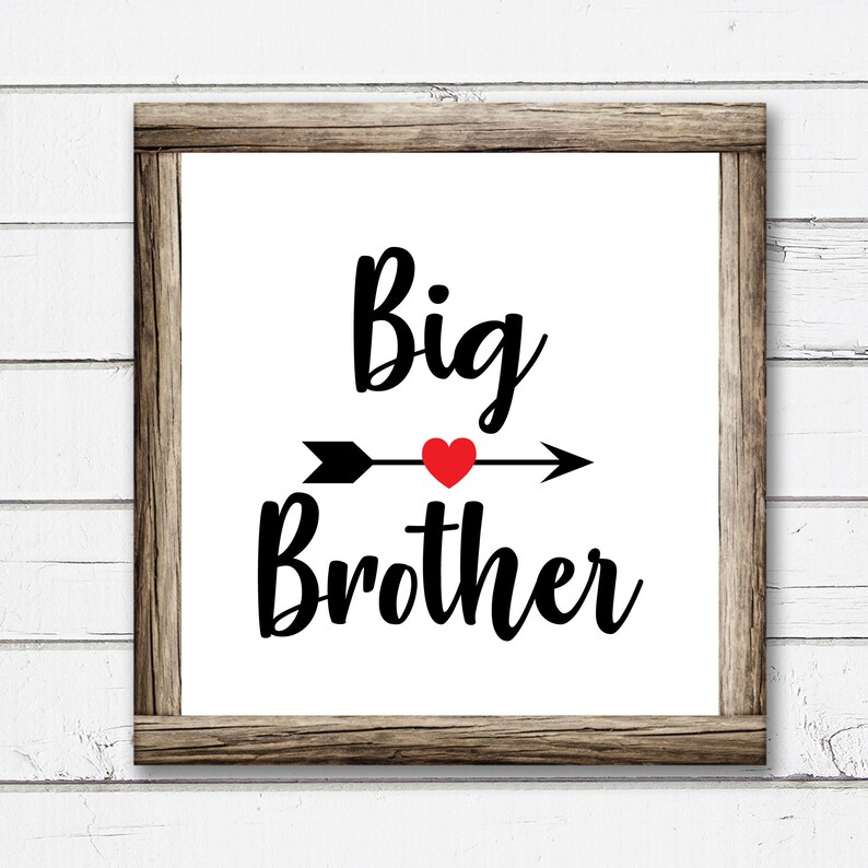 Big Brother SVG / Big Brother Shirt Graphic File / Svg Files | Etsy