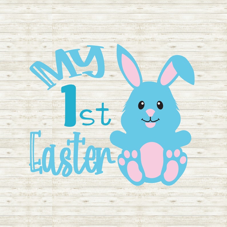 Download My First Easter SVG / 1st Easter Boy SVG / Cute Easter ...