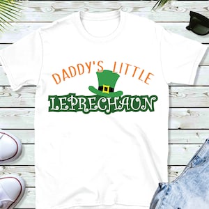 O pequeno duende do papai SVG | camisa SVG do dia de St Patrick do pai | Camiseta SVG do Leprechaun do paizinho | Arquivos SVG para Cricut | Arquivos de silhueta