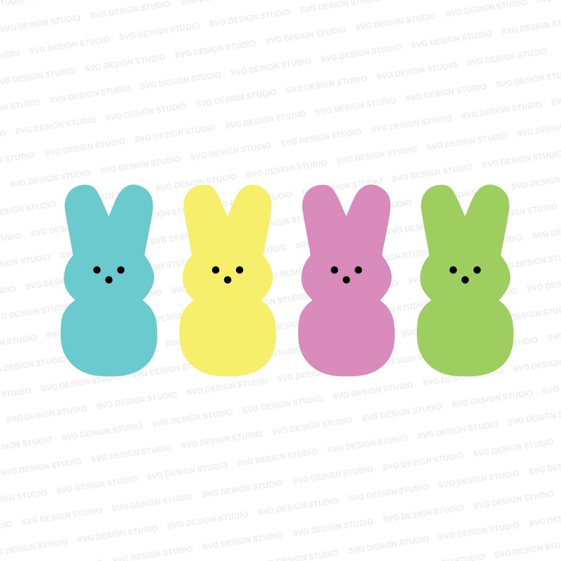 Download Easter Peeps Svg Easter Bunny Peeps Svg Dxf Eps Png Peeps ...