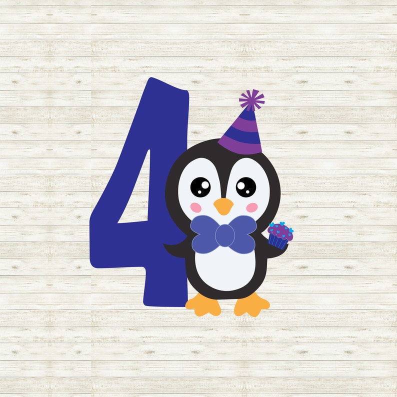 Free Free Birthday Penguin Svg 17 SVG PNG EPS DXF File