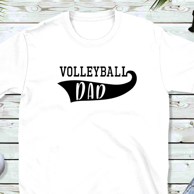 Download Volleyball Dad SVG Sports Dad Cut File Cute Dad Saying | Etsy
