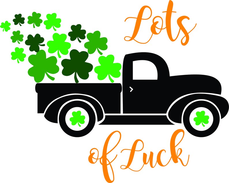 Free Free 245 Truck With Shamrocks Svg SVG PNG EPS DXF File