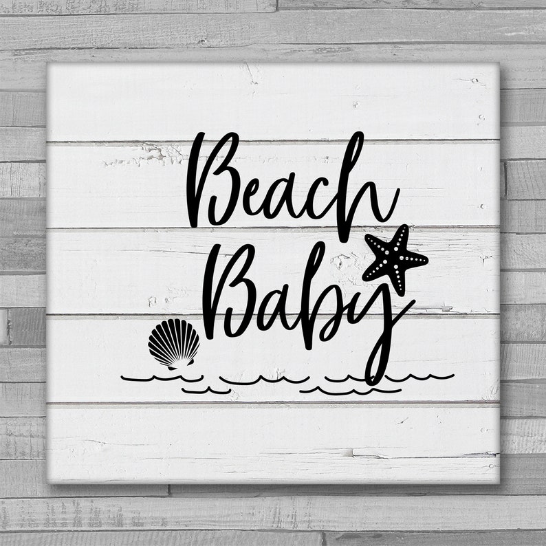 Download Beach Baby SVG / Beach Onesie Design Svg / Beach Love Svg ...