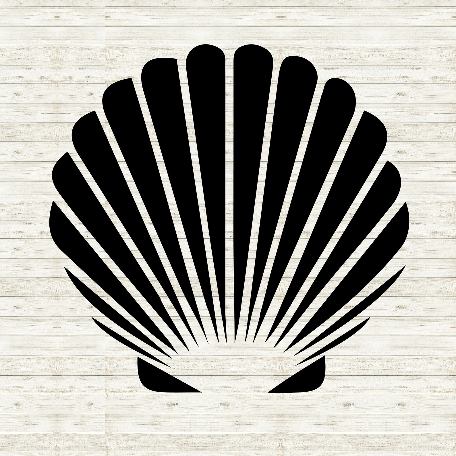 Clam Shell / Vectored Clam Shell Design / Clam Shell Cutter File ...