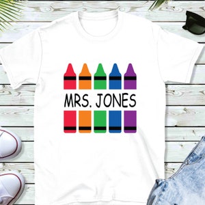 Teacher Crayon Monogram | Crayon Split Monogram Svg | Teacher Crayon Svg | School Svg | Crayon Shirt Svg | Svg File for Cricut & Silhouette