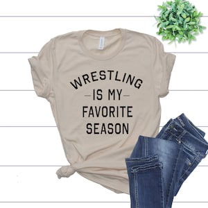 Wrestling is My Favorite Season SVG Wrestling Sweatshirt Sports SVG ...