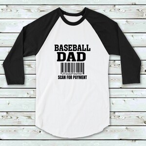 Honkbal papa scannen voor betaling SVG | Sport papa gesneden bestand | Schattig moeder zeggen | Honkbalspel citaat | Toernooi | Silhouet Cricut-bestanden