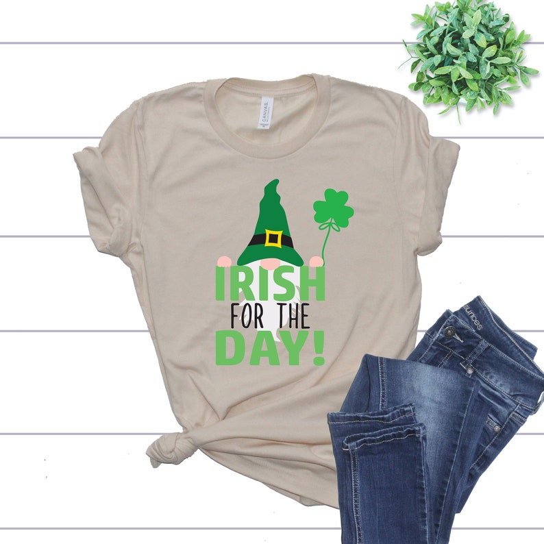 Download Gnome Irish For A Day SVG St. Patrick's Day Gnome Shirt | Etsy