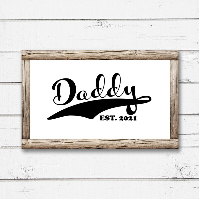 Download Daddy Established 2021 / Expectant Dad / Father's day svg | Etsy