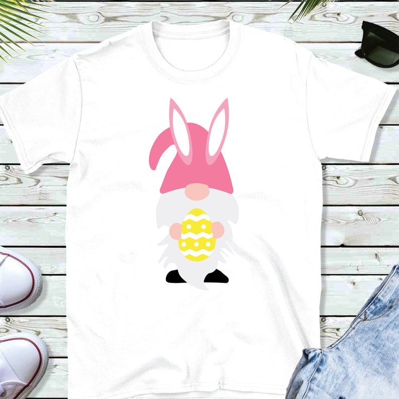 Download Easter Gnome SVG / Easter Gnome Yellow Egg SVG / Gnome ...